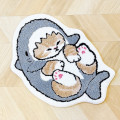 Japan Mofusand Fluffy Mat - Cat / Shark Nyan - 2