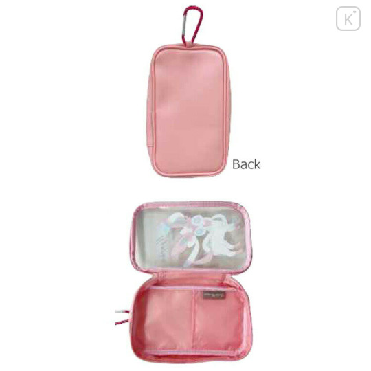 Japan Pokemon Clear Multi Accessory Case with Carabiner - Sylveon - 2