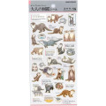 Japan Picture Book Sticker - Otter - 1