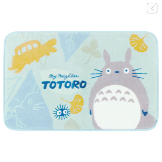 Japan Ghibli Fluffy Mat - My Neighbor Totoro / Mint - 1