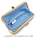 Japan Ghibli Embroidery Long Clasp Pouch - Kiki's Delivery Service / Jiji Blue - 3