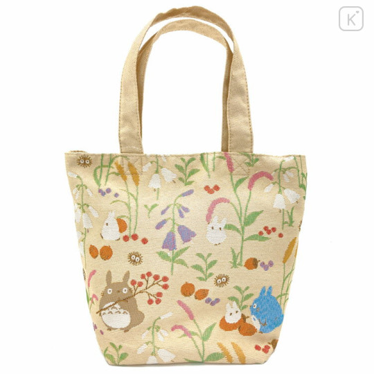 Japan Ghibli Mini Embroidery Tote Bag - My Neighbor Totoro - 1