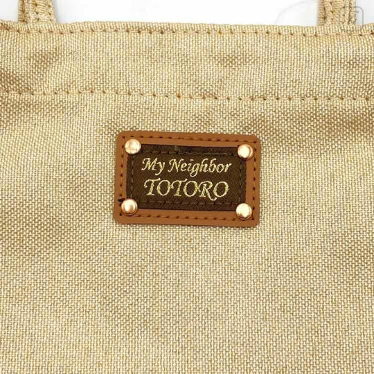Japan Ghibli Mini Embroidery Hand Bag - My Neighbor Totoro : Autumn Moment - 5
