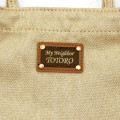 Japan Ghibli Mini Embroidery Hand Bag - My Neighbor Totoro : Autumn Moment - 5