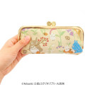 Japan Ghibli Embroidery Long Clasp Pouch - My Neighbor Totoro : Autumn Moment - 6