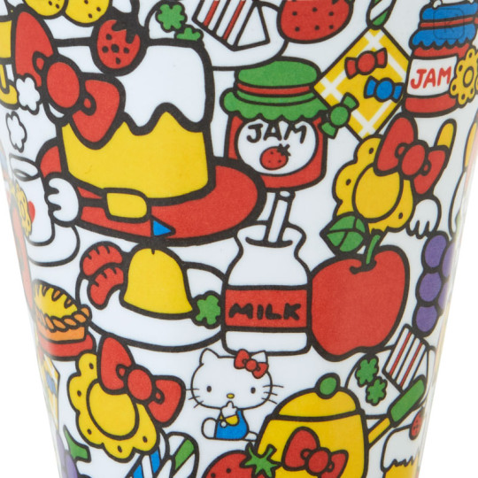 Japan Sanrio Melamine Tumbler - Hello Kitty / Food - 3