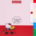 Japan Sanrio 5 Pockets A4 Index File - Hello Kitty & Tiny Chum / Road Trip - 4