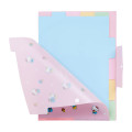 Japan Sanrio 5 Pockets A4 Index File - Hello Kitty & Hello Mimmy / Pink - 3