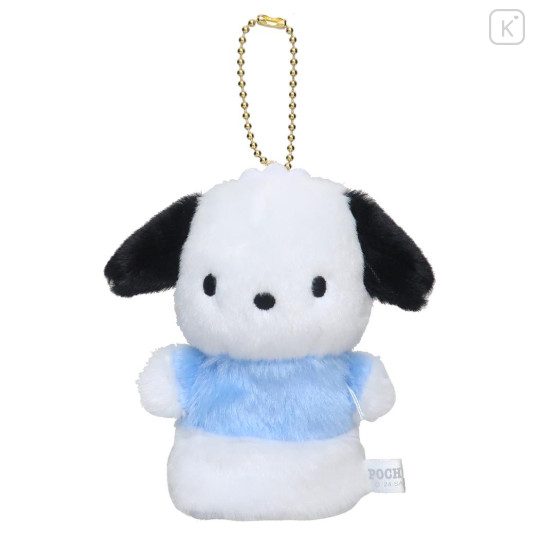 Japan Sanrio Soft Cuddly Toddler Puppet Plush Mascot Holder - Pochacco - 1