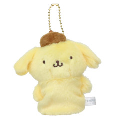 Japan Sanrio Soft Cuddly Toddler Puppet Plush Mascot Holder - Pompompurin