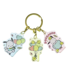 Japan Sanrio Acrylic Keychain - Pochacco / 35th Anniversary A