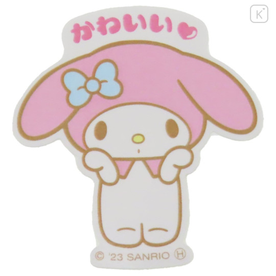 Japan Sanrio Big Sticker - My Melody / Cute - 1