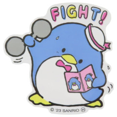 Japan Sanrio Big Sticker - Tuxedo Sam / Fight