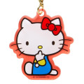 Japan Sanrio Triple Charm Keychain - Hello Kitty 50th Anniversary Food - 4