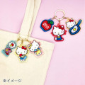 Japan Sanrio Triple Charm Keychain - Hello Kitty 50th Anniversary Food - 6