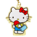 Japan Sanrio Triple Charm Keychain - Hello Kitty 50th Anniversary Ice - 4