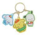 Japan Sanrio Acrylic Keychain - Cinnamoroll & Pochacco & Pompompurin / Retro Room - 1