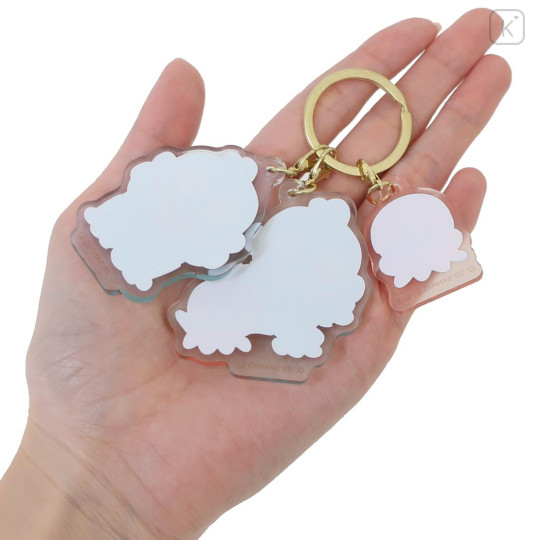 Japan Sanrio Acrylic Keychain - Hangyodon & Octopus - 2