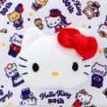 Japan Sanrio Boa Face Cosmetic Bag - Hello Kitty 50th Anniversary - 4