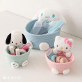 Japan Sanrio Original Rope Basket with Mascot (S) - Pompompurin - 4