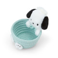 Japan Sanrio Original Rope Basket with Mascot (S) - Pochacco - 2