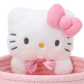 Japan Sanrio Original Rope Basket with Mascot (M) - Hello Kitty - 3