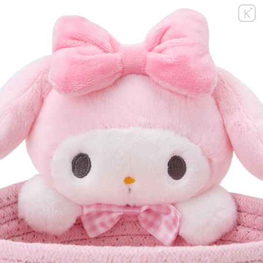 Japan Sanrio Original Rope Basket with Mascot (M) - My Melody - 3