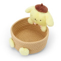 Japan Sanrio Original Rope Basket with Mascot (M) - Pompompurin - 2