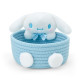 Japan Sanrio Original Rope Basket with Mascot (M) - Cinnamoroll