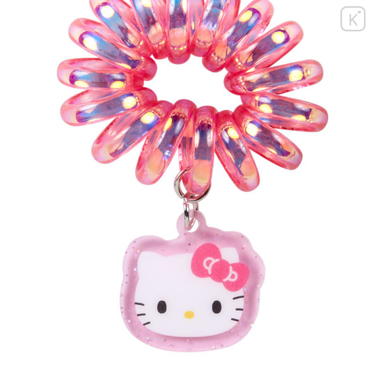 Japan Sanrio Original Coil Ponytail Holder 2pcs Set - Hello Kitty - 2