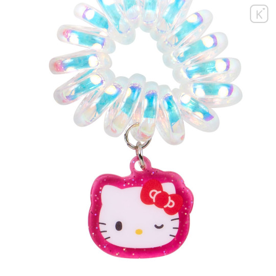 Japan Sanrio Original Coil Ponytail Holder 2pcs Set - Hello Kitty - 3