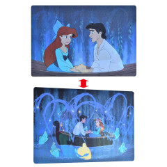Japan Disney Store Postcard - Ariel & Prince Eric / Lenticular