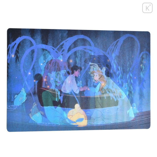 Japan Disney Store Postcard - Ariel & Prince Eric / Lenticular - 3