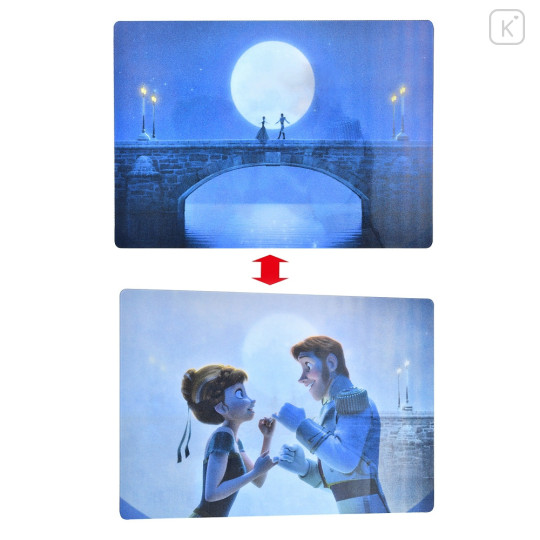 Japan Disney Store Postcard - Anna & Hans / Lenticular - 1