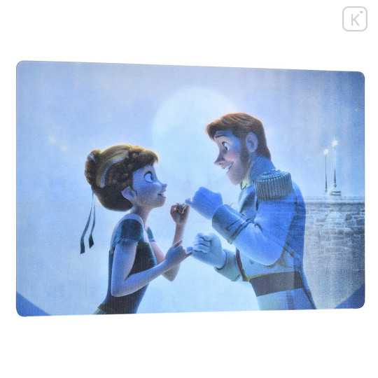 Japan Disney Store Postcard - Anna & Hans / Lenticular - 4