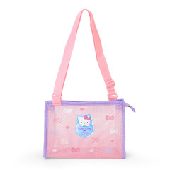 Japan Sanrio Original Kids Mesh Shoulder Bag - Hello Kitty