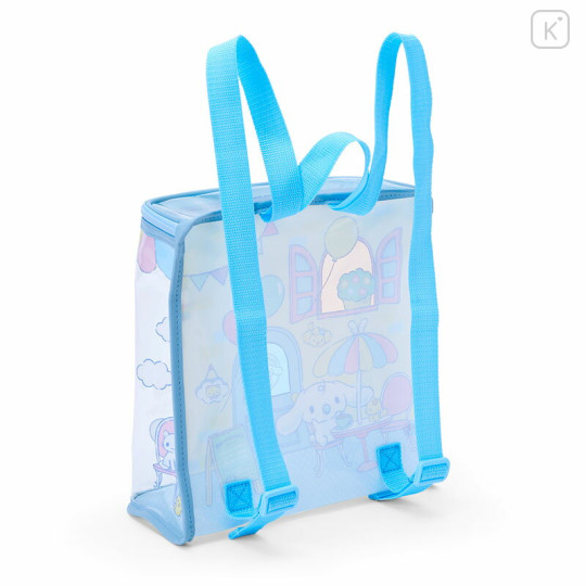 Japan Sanrio Original Kids Clear Backpack - Cinnamoroll - 2