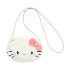 Japan Sanrio Original Kids Face Shaped Pochette - Hello Kitty