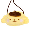 Japan Sanrio Original Kids Face Shaped Pochette - Pompompurin - 2