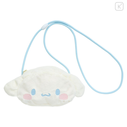 Japan Sanrio Original Kids Face Shaped Pochette - Cinnamoroll - 1