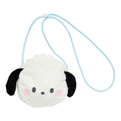 Japan Sanrio Original Kids Face Shaped Pochette - Pochacco