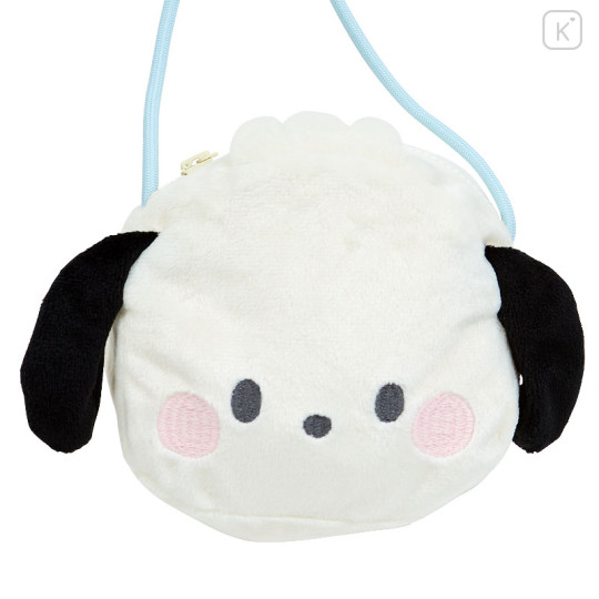 Japan Sanrio Original Kids Face Shaped Pochette - Pochacco - 2