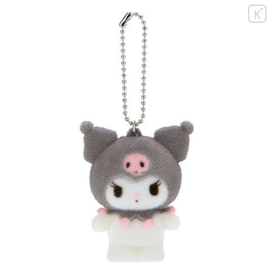 Japan Sanrio Original Flocky Mascot Holder - Kuromi - 1