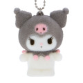 Japan Sanrio Original Flocky Mascot Holder - Kuromi - 2