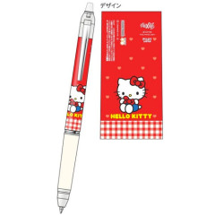 Japan Sanrio FriXion Ball Knock Zone Erasable Gel Pen - Hello Kitty / Ribbon