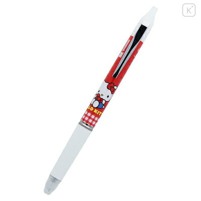 Japan Sanrio FriXion Ball Knock Zone Erasable Gel Pen - Hello Kitty / Ribbon - 2