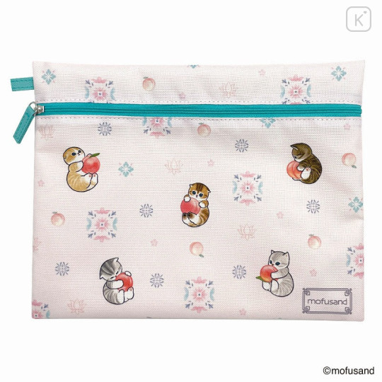 Japan Mofusand Pouch 3pcs Set - Cat / Peach - 3