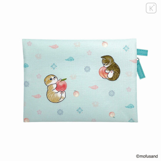 Japan Mofusand Pouch 3pcs Set - Cat / Peach - 6