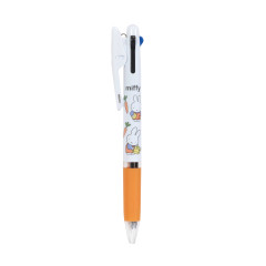 Japan Miffy Jetstream 3 Color Multi Ballpoint Pen - Carrot