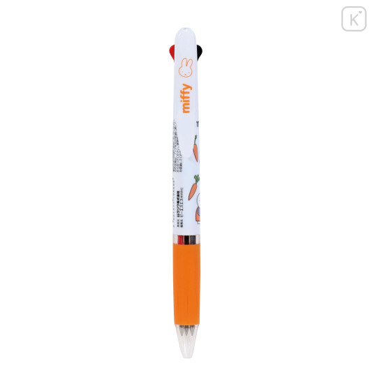 Japan Miffy Jetstream 3 Color Multi Ballpoint Pen - Carrot - 3
